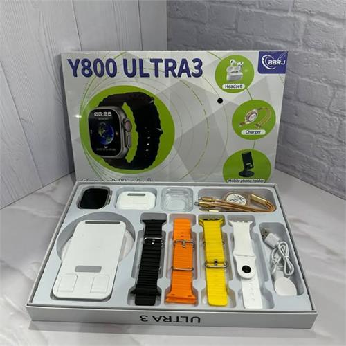 Y800 Ultra 3 Smartwatch - 4 In 1