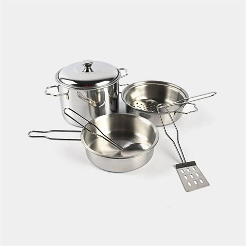 Kids Stainless Steel Cookware Set - 10 Pcs