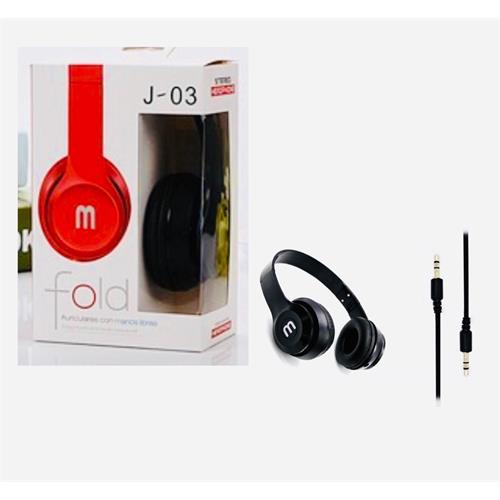 J-03 Folding Wired Headset