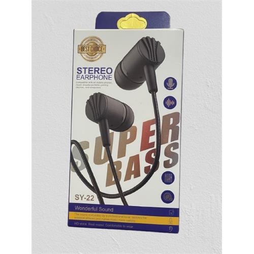 Stereo Super Bass Earphone - SY22