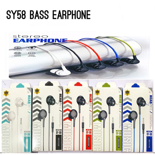 SY58 Bass Earphone