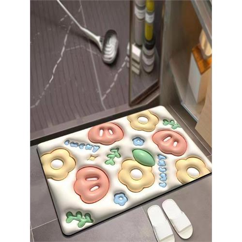 3D Anti Slip Bathroom Mat