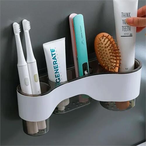 Wall Mount Brush Holder