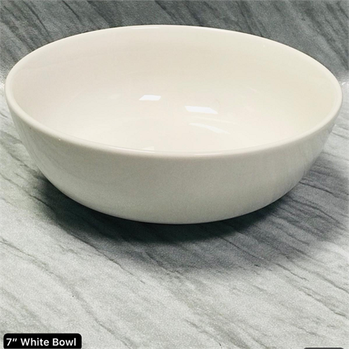 7 Inch White Bowl