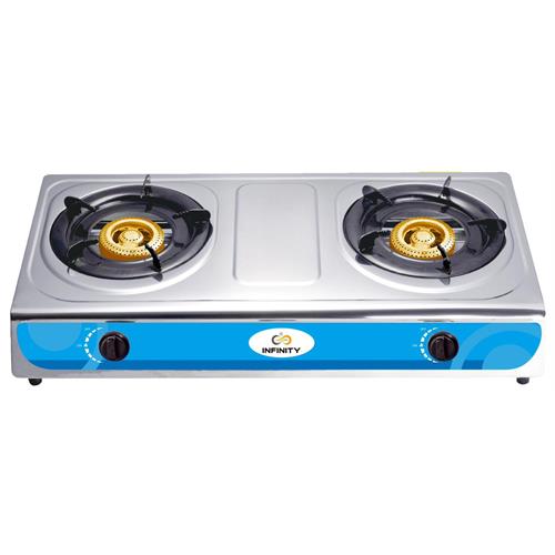 Infinity Double Burner Gas Cooker