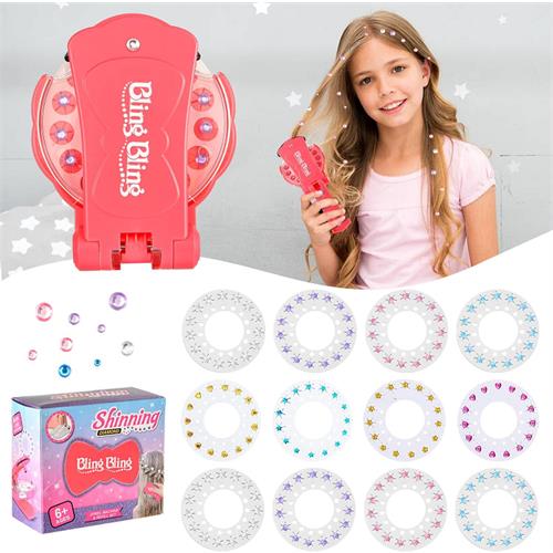 Sparkling Hair Gemstone Style Toy