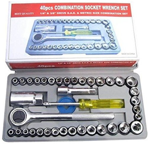 AIWA 40 Pcs Combination Socket Wrench Set