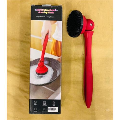 Steel Wire Long Handle Cleaning Brush