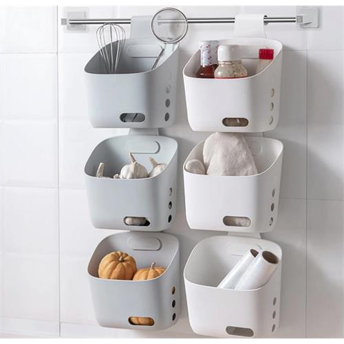 1 Pc Bathroom Hanging Small Basket Toilet Rack