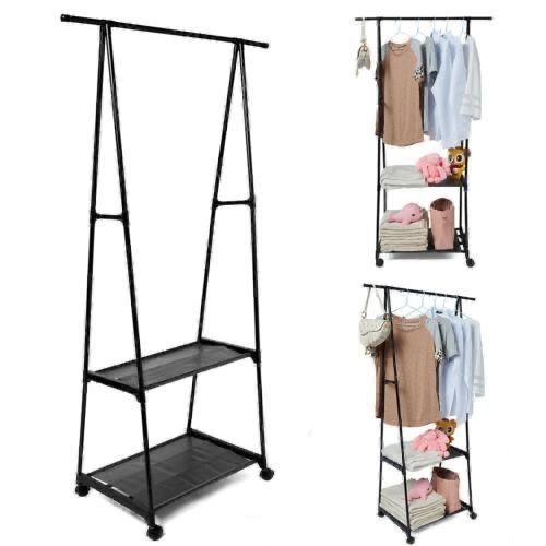 2 Tier Heavy Duty Clothes Rack