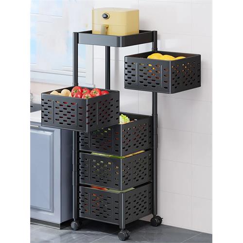 5 Layer Square Movable Storage Rack (KD68-0006)