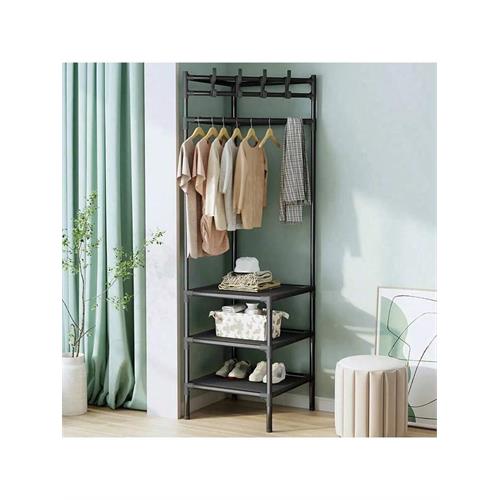 Bedroom Multifunctional Corner Cloth & Coat Rack