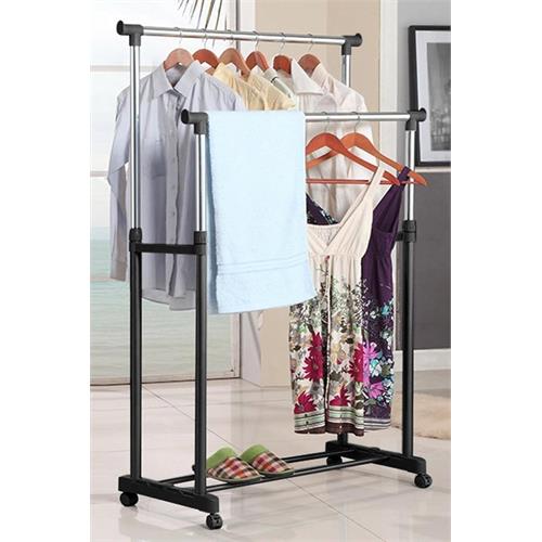 Double Pole Cloth Rack