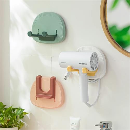 Folding Hair Dryer Storage Rack