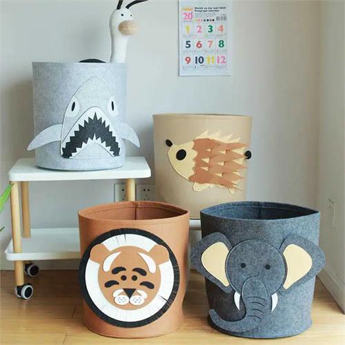 Animal Design Laundry Basket