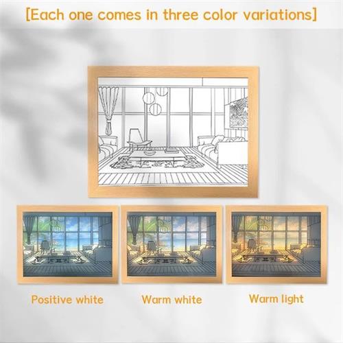 3 Way LED light Variation Drawing