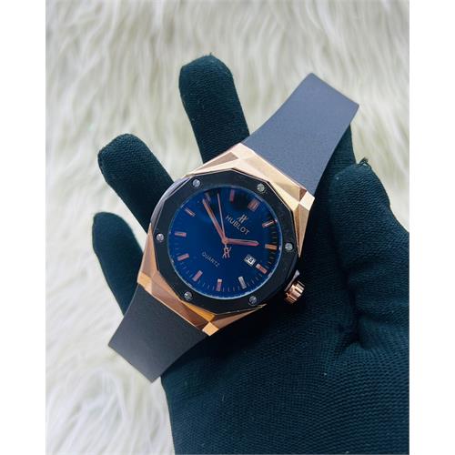 Hublot Geneve Causal Light Blue & Gold Mix Watch