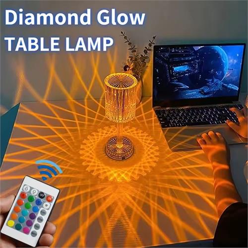Diamond Design Crystal LED Night Light