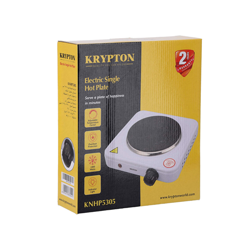 Krypton Electric Single Hot Plate KNHP5305