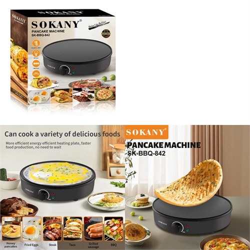 Sokany Pancake Maker SK-BBQ-842