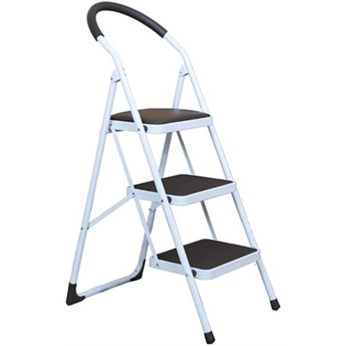 3 Step Ladder - White