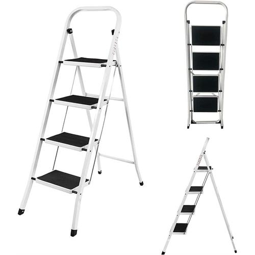 4 Step Ladder - White