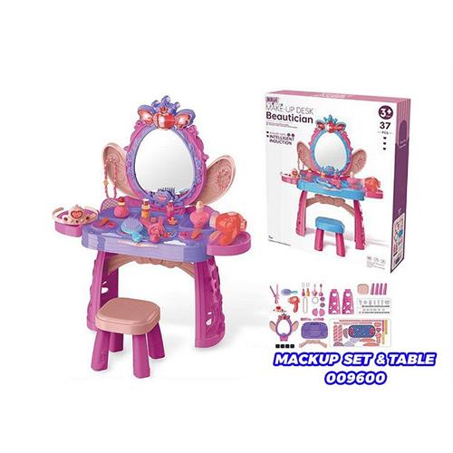 Princess Make up Desk & Chair - 009600
