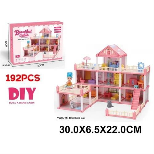 192 Pcs Beautiful Cabin Large - 3218