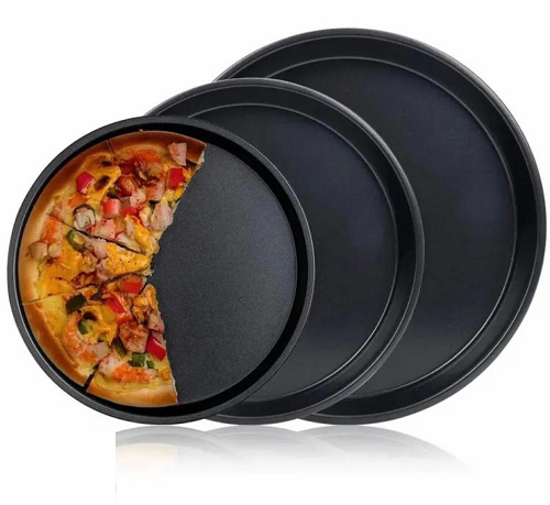 3 Pcs Pizza Pan Set