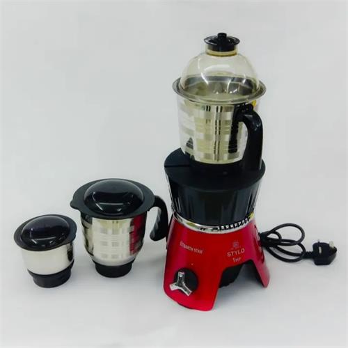 Earth Star Stylo Mixer Grinder With 3 Jars - 550W