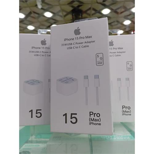 15 Pro Max 35W USB-C Power Adapter With Cable