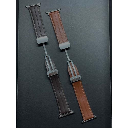 Leather Magnetic Folding Strap (42-49)