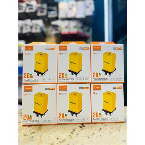 Recrsi 20W Fast Charging Micro Cable & Adapter - FA-26