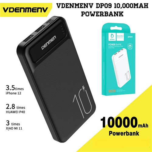 VDENMENV DP-09 10000MAH Power Bank