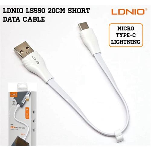 Ldnio Ls550 20 cm Short Data Cable