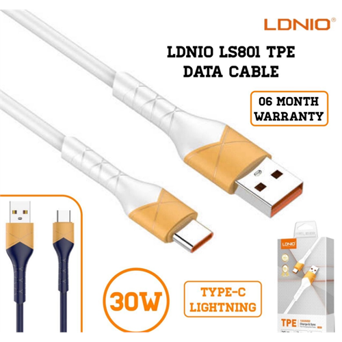 Ldnio Ls801 Tpe Data Cable