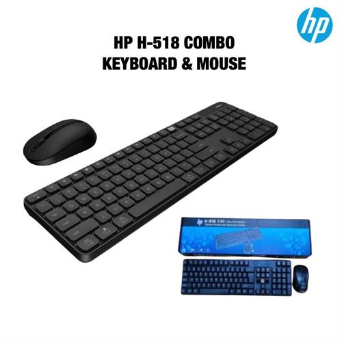 HP H-518 Wireless Keyboard & Mouse