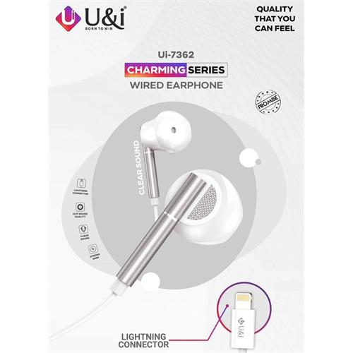 U & I Ligtning Wired Earphone