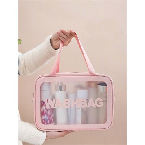 Cosmetic Travel Wash Bag (PINK)