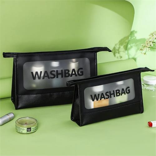 Korean Style Portable Cosmetic Travel Wash Bag (Medium)