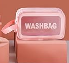 Clear Cosmetic Travel Wash Bag Small