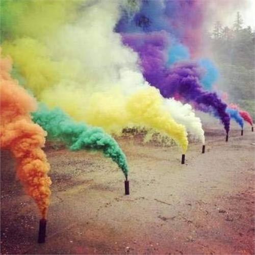Color Smoke Flare