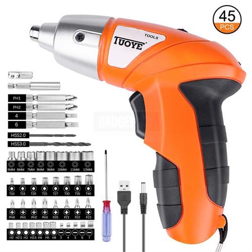 45 Pieces Cordless Screw Driver