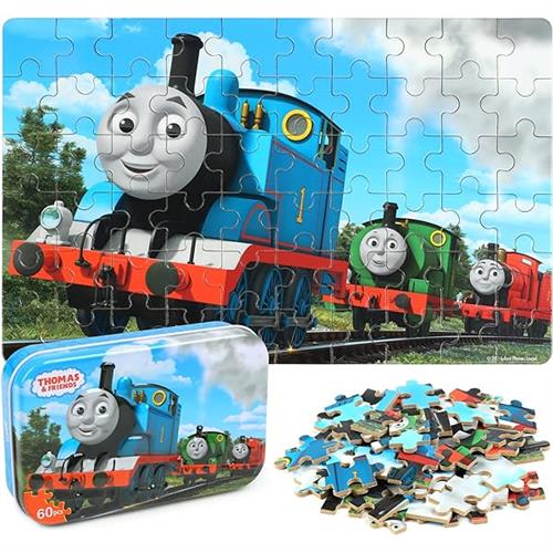 60 Pcs Thomas Train Puzzle Set