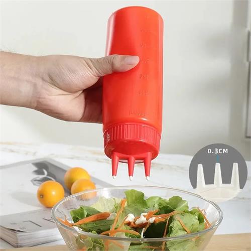 3 Hole Sauce Squeeze Bottle 450ml