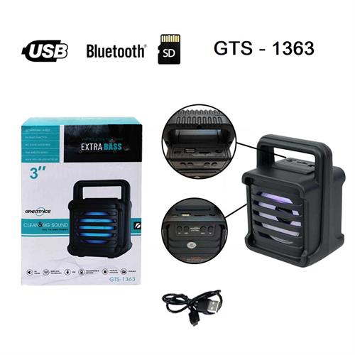 GTS-1363 3 Inch Bluetooth Speaker