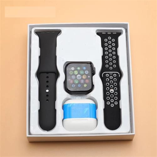 T55 Pro Max Smart Watch With Buds (Black)