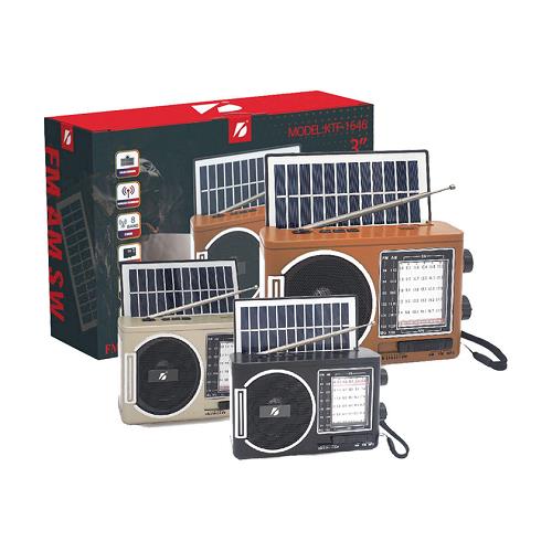 KTF- 1646 Solar Light Rabio With Music Player