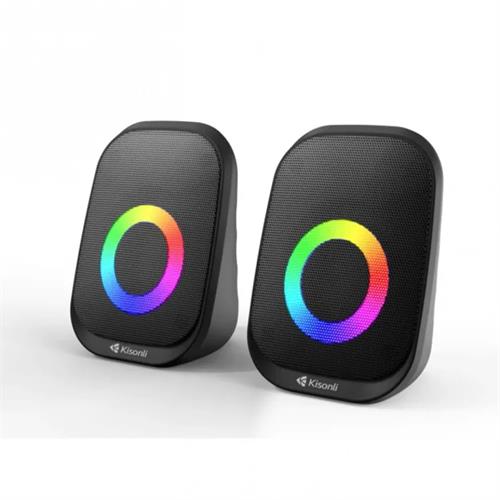 Kisonli X7 Rgb Light Multimedia Usb Speaker