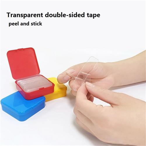 60 Pcs Transparent Double Side Tape